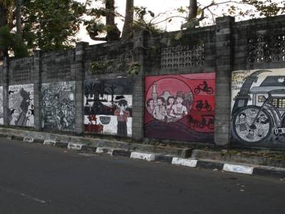 graff dans les rues de Jodja