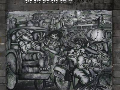graff dans les rues de Jodja