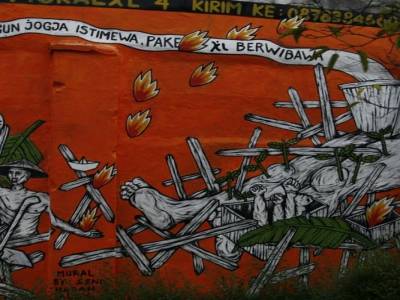 graff dans les rues de Jodja