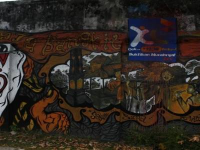 graff dans les rues de Jodja