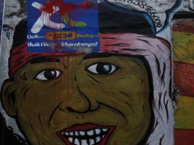 graff dans les rue de Jodja