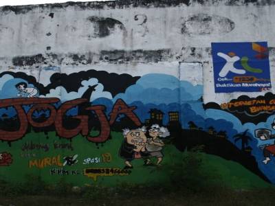graff dans les rues de Jodja