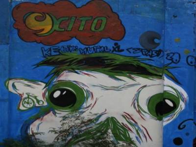 graff dans les rues de Jodja