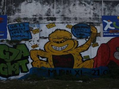 graff dans les rues de Jodja