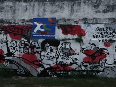 graff dans les rues de Jodja