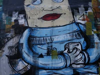 graff dans les rues de Jodja