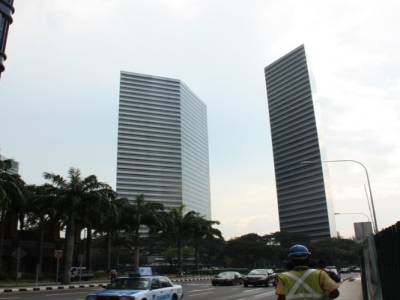 Dans les rues de Singapour
