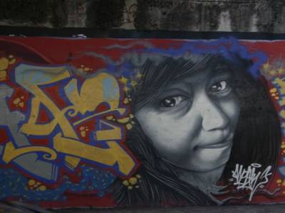 graff dans les rues de Jodja