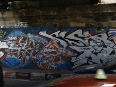 graff dans les rues de Jodja