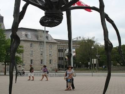 La grande araignée du musée des Beaux-Arts