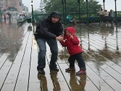 Québec sous la pluie