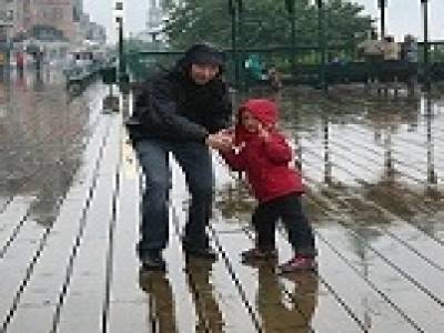 Québec sous la pluie