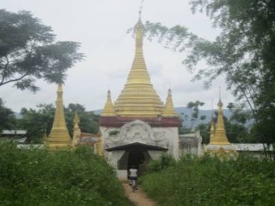 En explorant le Nord de Nyangshwe à velo