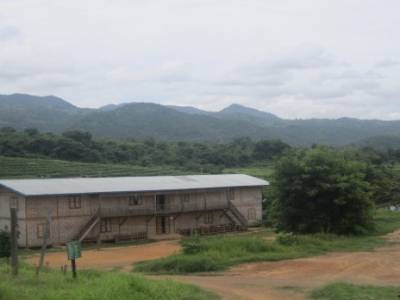 En explorant le Nord de Nyangshwe à velo