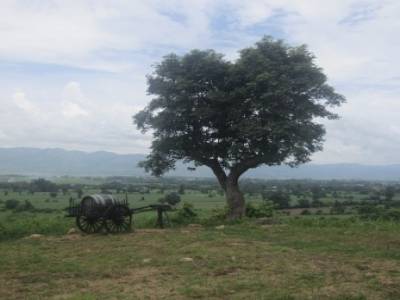 En explorant le Nord de Nyangshwe à velo