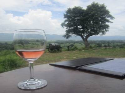 En explorant le Nord de Nyangshwe à velo