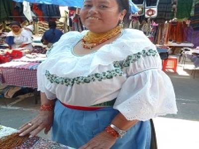 Otavalo - Vendeuse
