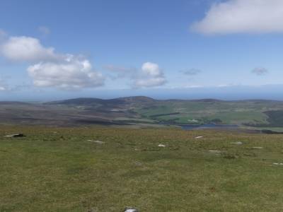 Du haut de Snaefell (621m)