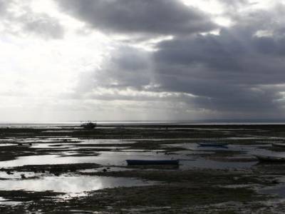 Nusa lembogan : A marée basse