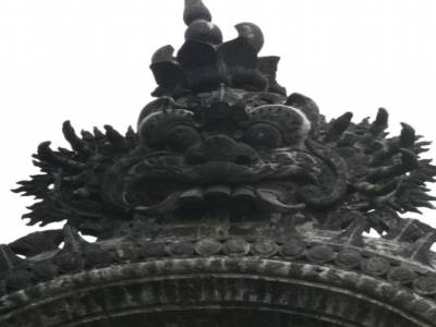 Temple des singes près de Permeturan