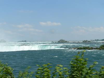Avant les chutes