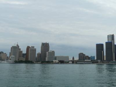 Détroit, vue de Windsor