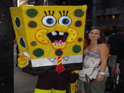 Audrey & Bob the sponge