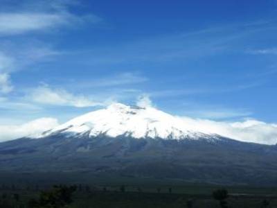 Le volcan Cotopaxi, a pres de 6000m