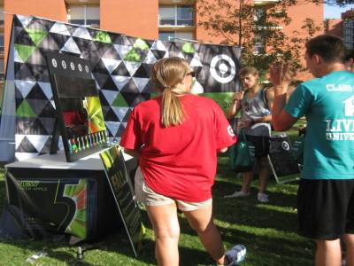 Jeux sur le campus
