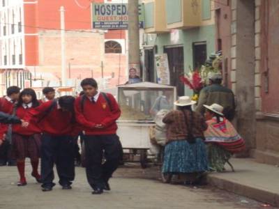 Ambiance de rue Puno