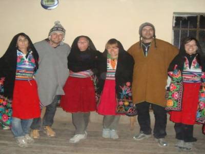 Fete traditionnelle a Amantani