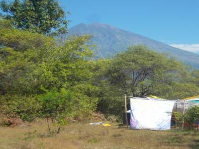 Vue sur le Mont Agung