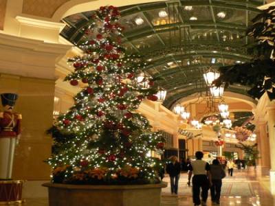 le Bellagio : l'interieur de la galerie
