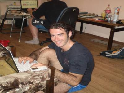 Matteo, couch-surfer italien