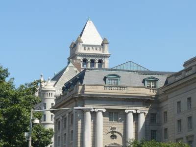 Old Post Office Pavilion Wash