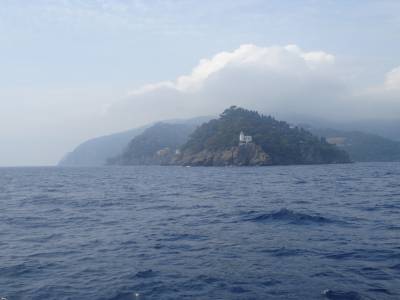 En arrivant à Portofino
