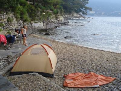 Bivouac à Rapallo