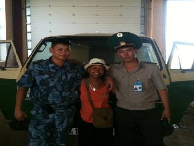 Frontière Kazakh de Beyneu