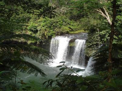 La chute d eau de Tad Champi sur le plateau des Bolovens