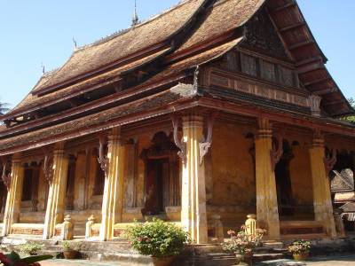 Un des nombreux temples de la capitale : Sisaket museum
