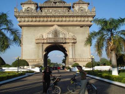 L arc de triomphe de Vientiane