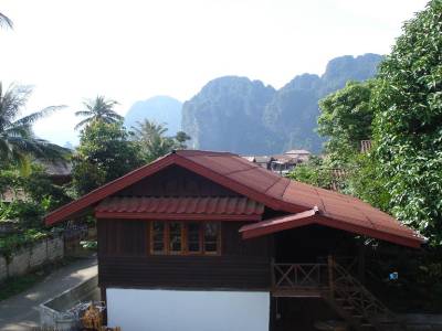 Vue de notre chambre...