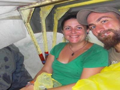 Bukit lawang  dans le tuk tuk