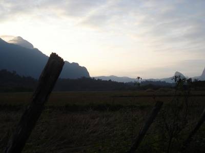 Dans les environs de Vang Vieng