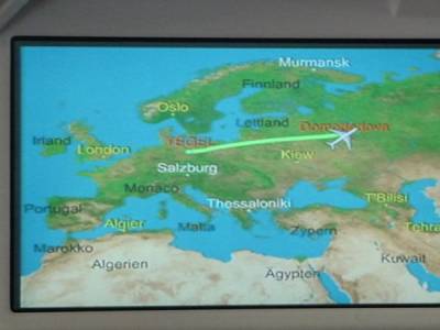 Itineraire le plus rapide de notre sejour