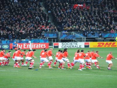 All Blacks - Tonga - haka tongien