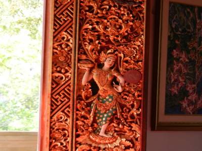 Porte du musée Neka à Ubud