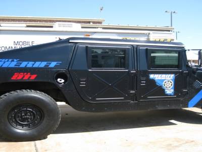 la voiture du sheriff