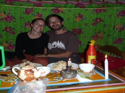 Premier diner aux chandelles