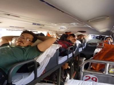le bus couchette c chouette!